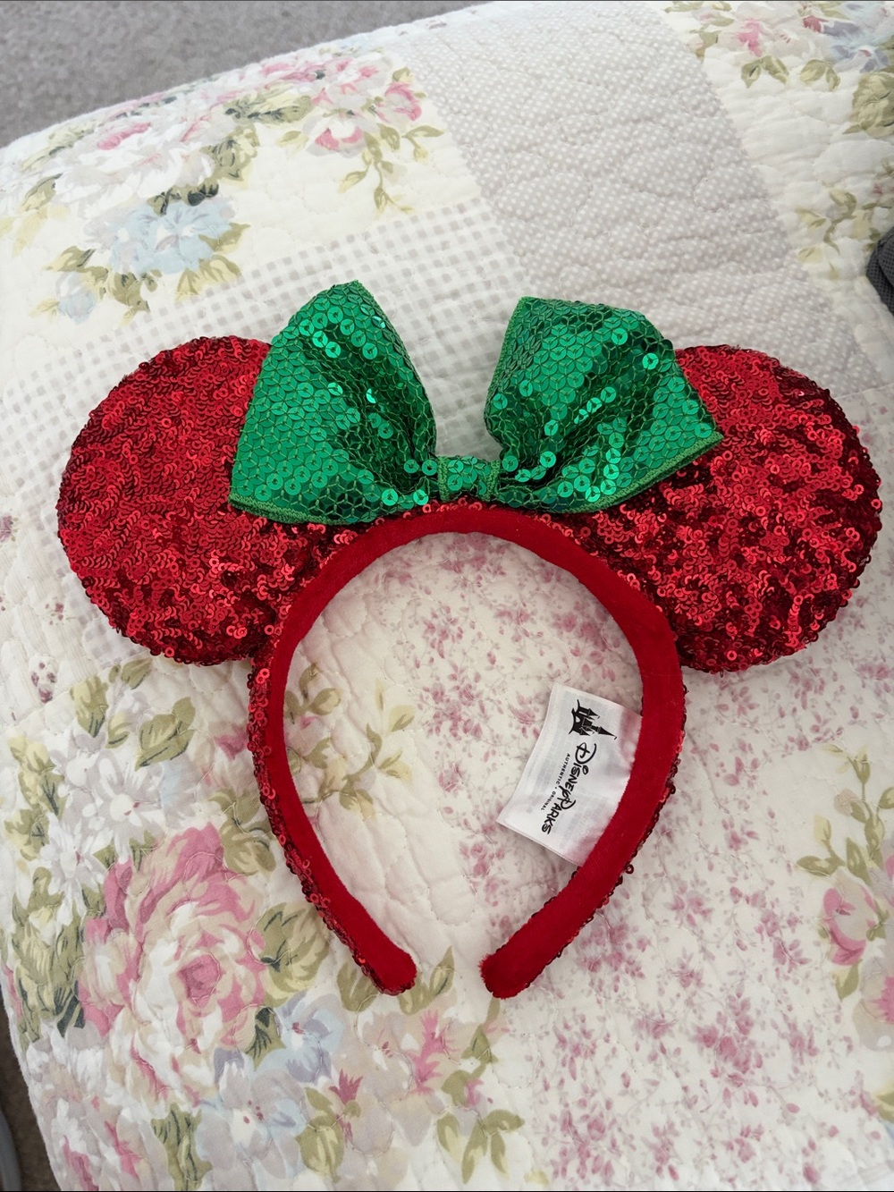 Christmas Holiday WDW Minnie Mouse Ear Headband